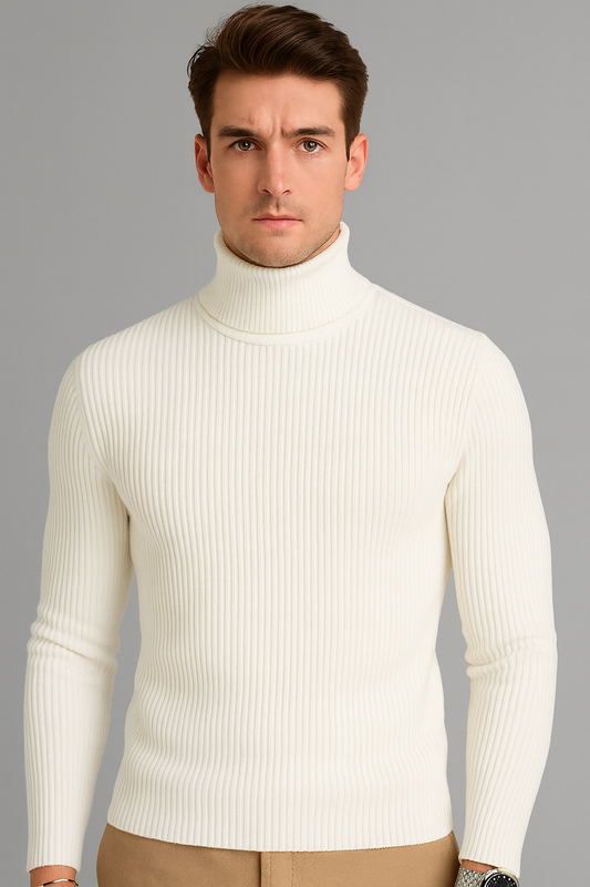 White Winters High Neck