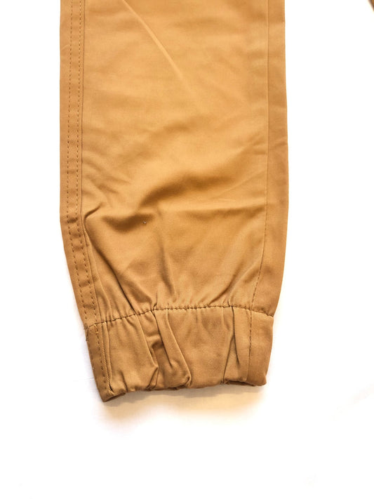 Brown 6 Pocket Men Cotton Cargo Trouser