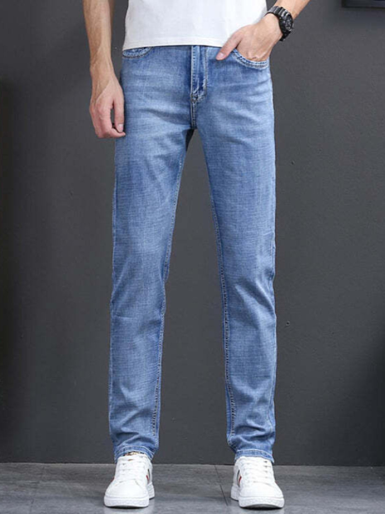 Ice Blue Denim Pant