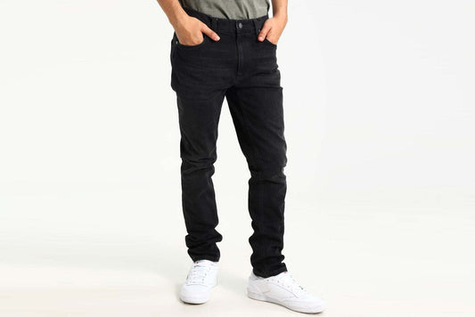 Deep Black Full Stretchable Denim Pant