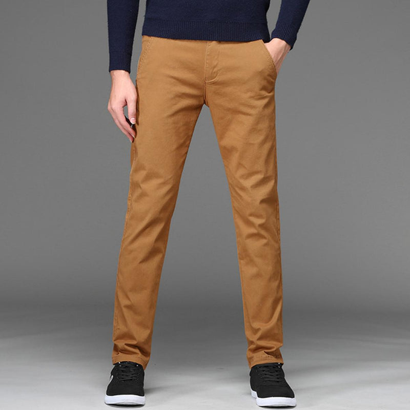 Camel Cotton Chinos Pant