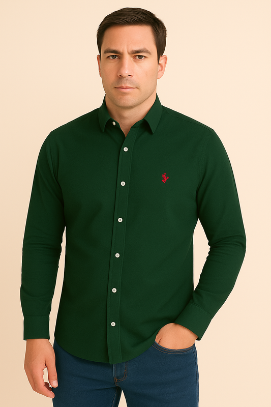 Green Casual Shirt