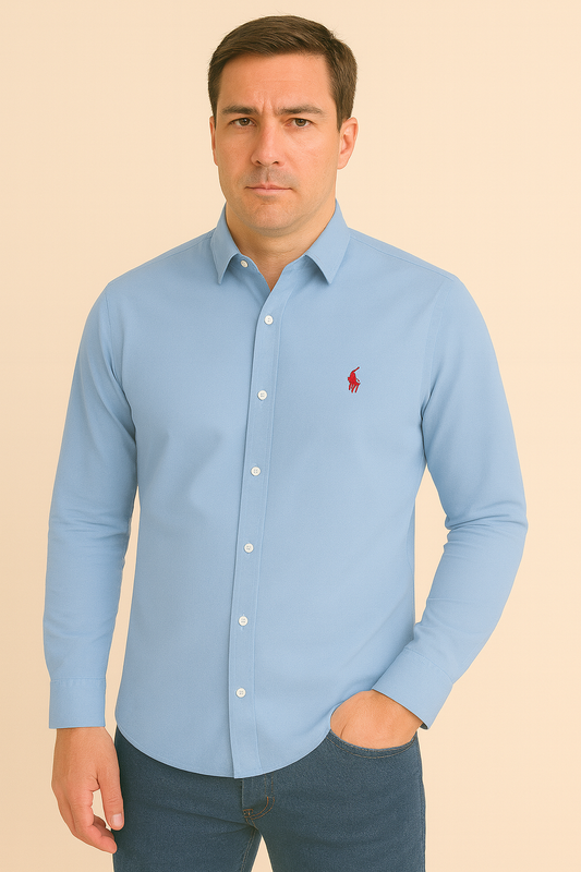 Sky blue Casual Shirt