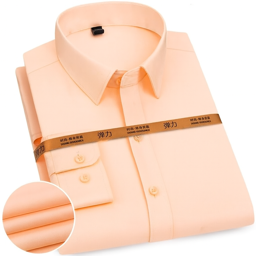 Premium Peach Dress Shirt