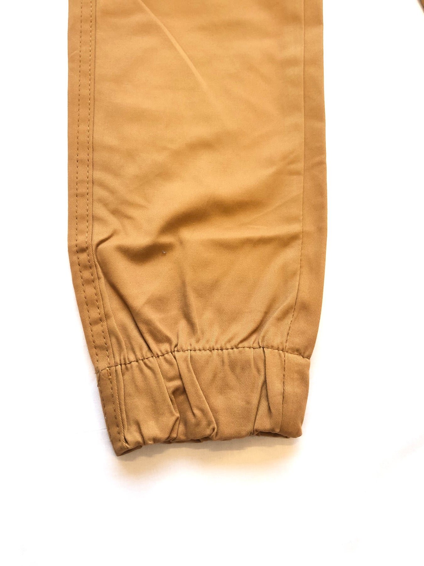 Brown Cotton Cargo Trouser