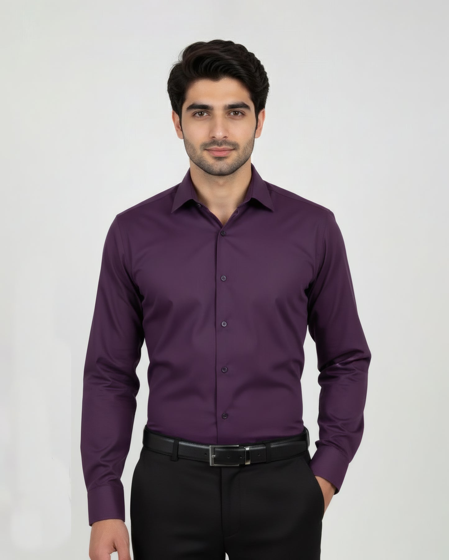 Premium Purple Dress Shirt