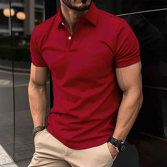 Maroon Polo T Shirt