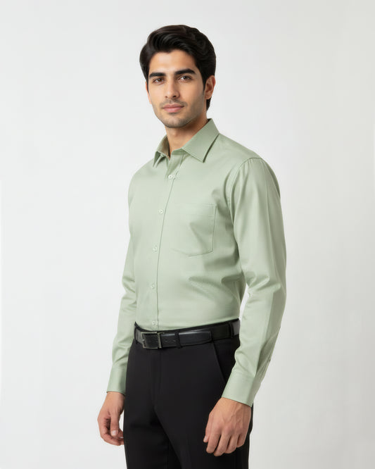Premium Sage Green Dress Shirt