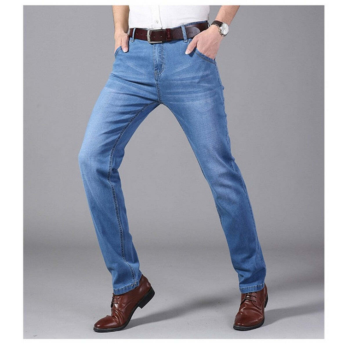 Sky Blue Denim Jeans