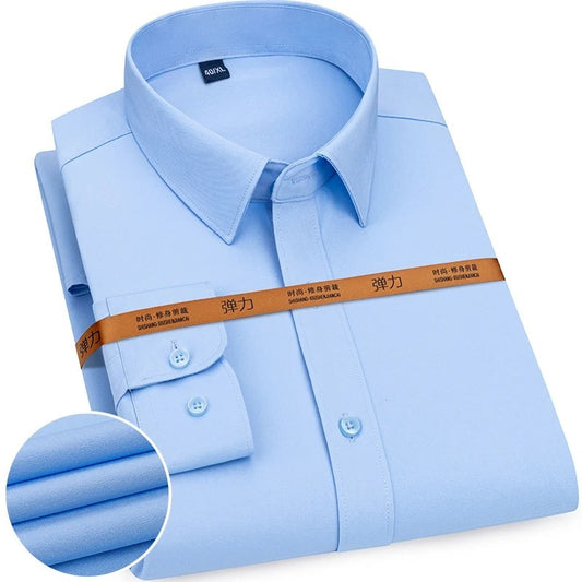 sky blue dress shirt