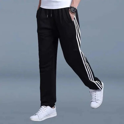 Men’s Three Stripe Side Trouser - Black
