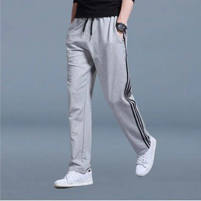 Men’s Three Stripe Side Trouser - light grey