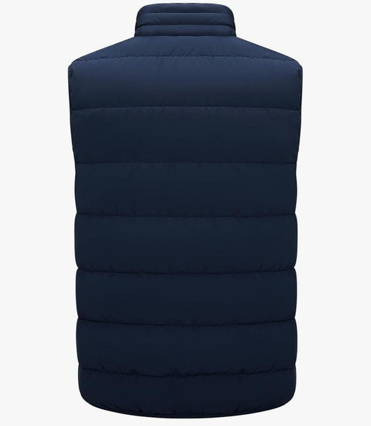 Men’s Navy Blue Puffer Vest – Lightweight, Insulated & Water-Resistant