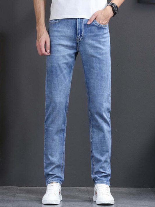 Ice Blue Denim Pant