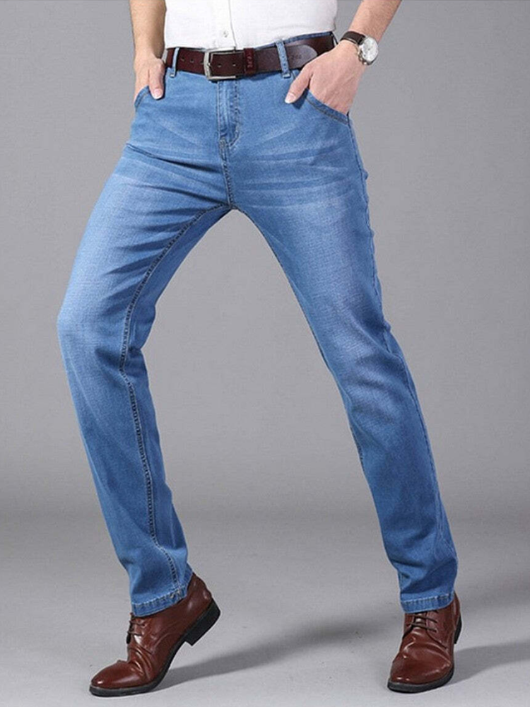 Sky Blue Denim Jeans